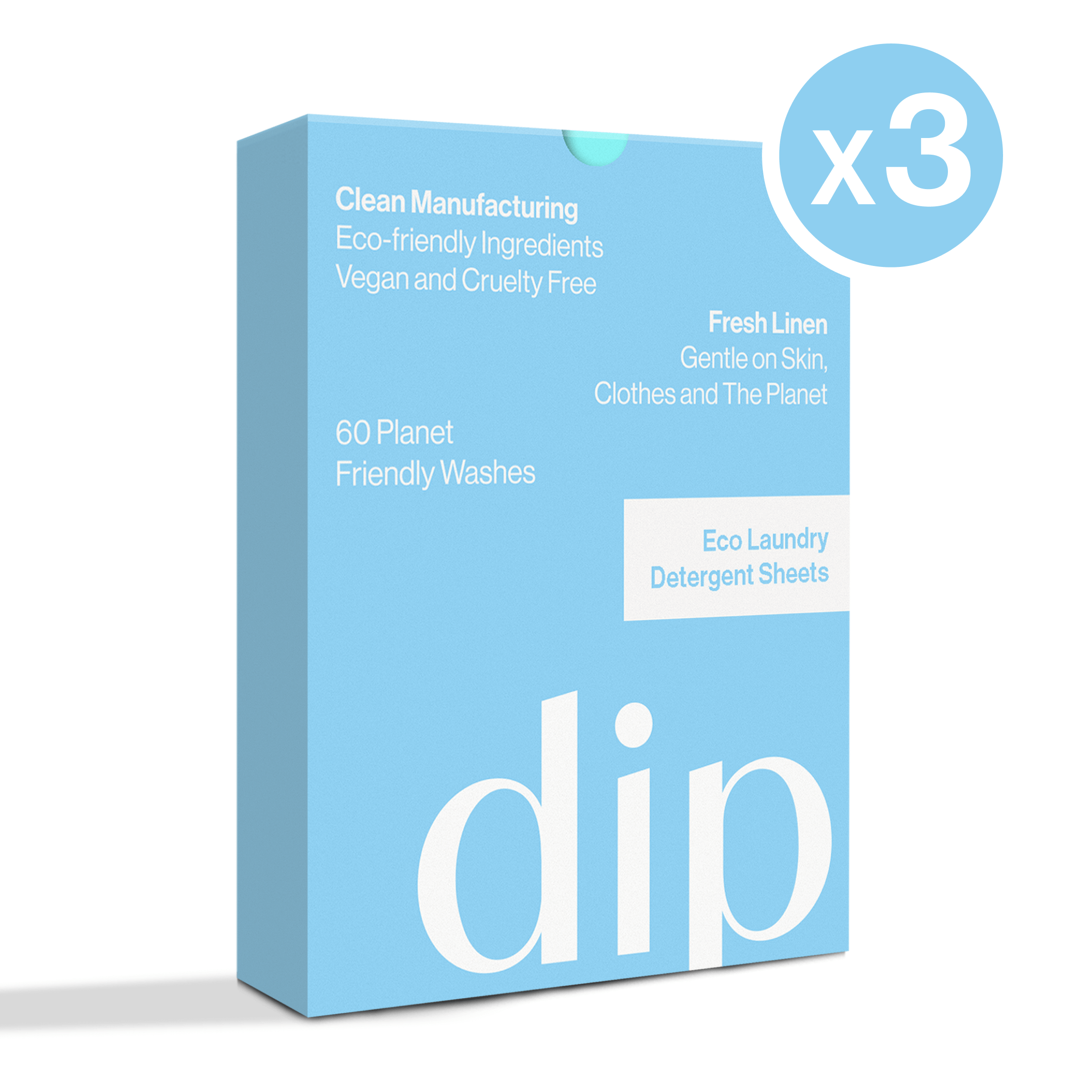 Eco Laundry Detergent Sheets