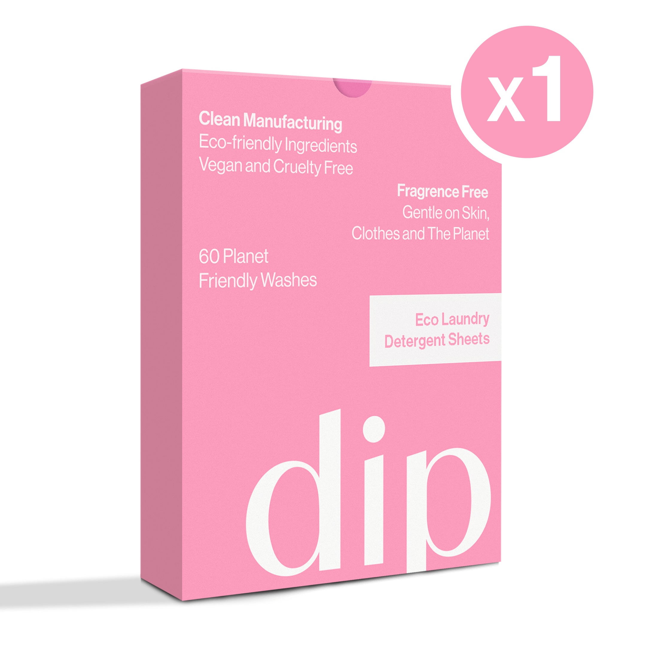 Eco Laundry Detergent Sheets